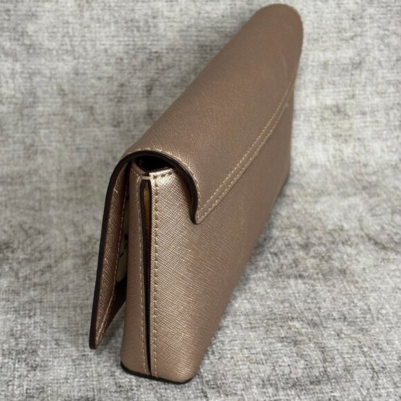 Kate Spade New York Gold Champagne Wallet Designer Accessory - Picture 3 of 8